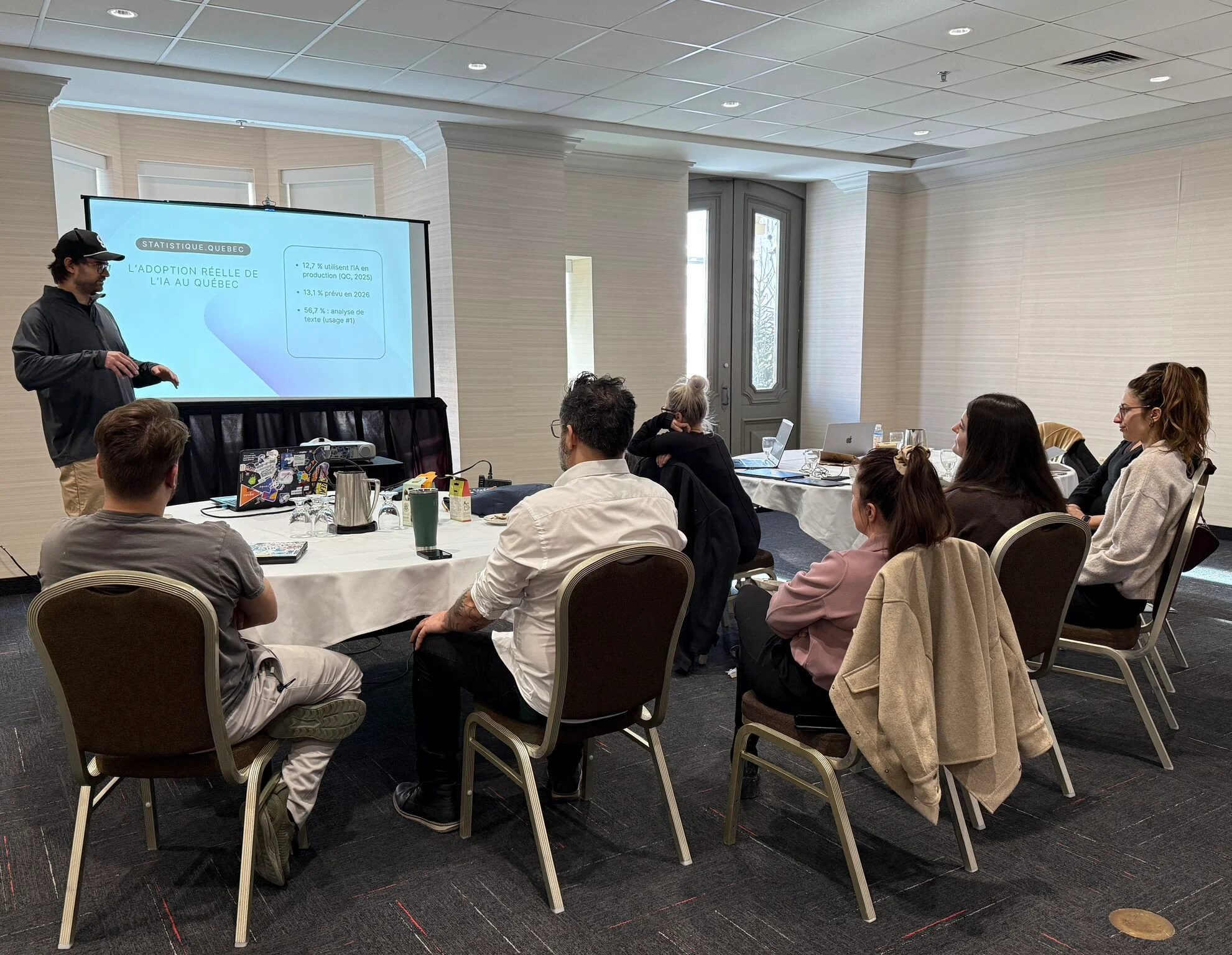 AI talk delivered at Catapulte Communication