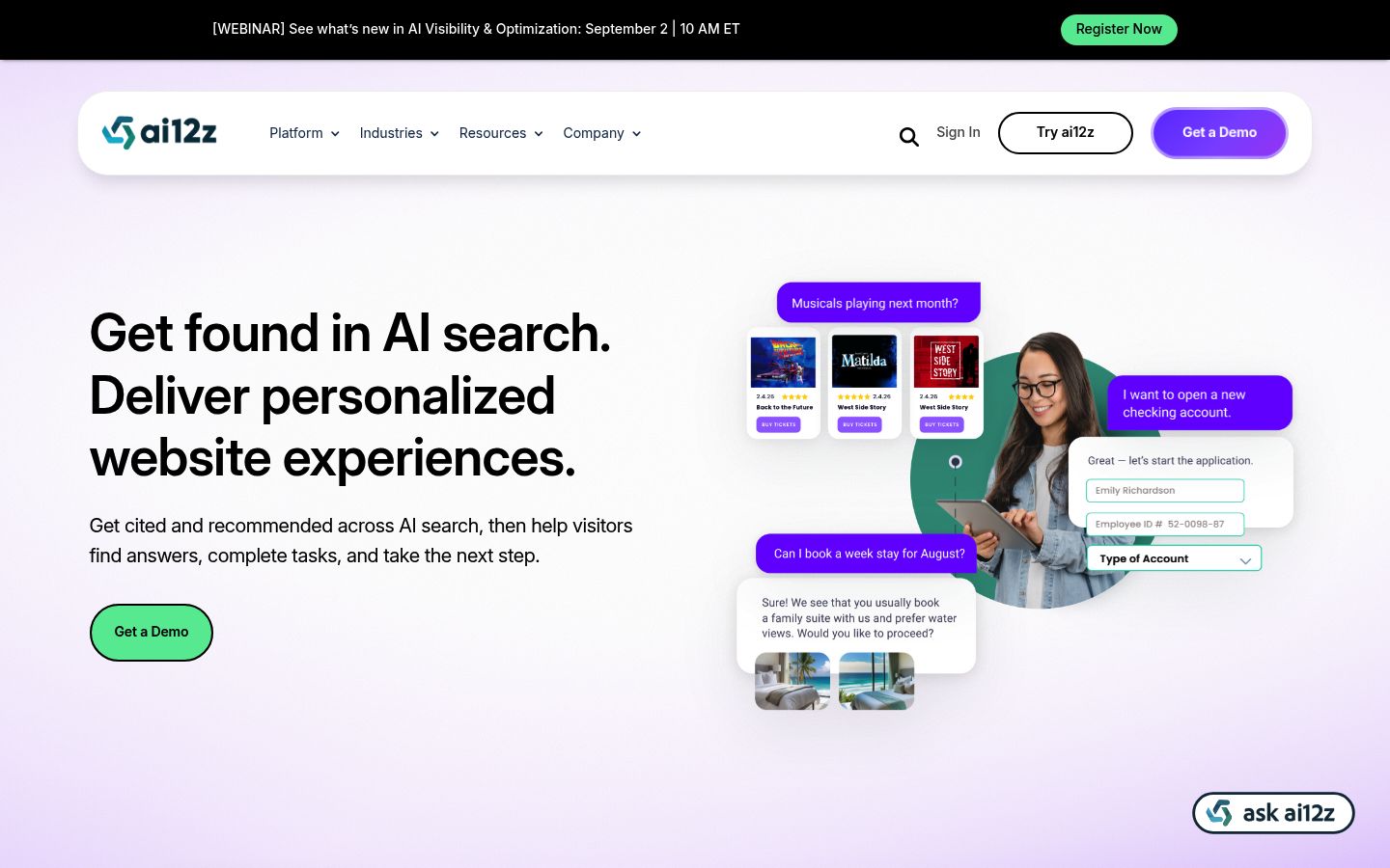 ai12z enterprise document AI platform used in secure RAG implementations