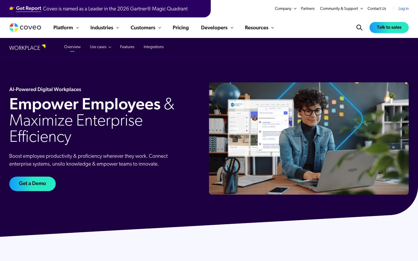 Coveo Digital Workplace, a common secure RAG foundation for Canadian enterprises